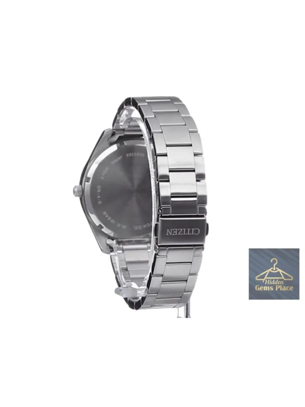 Men's Stainless Steel Quartz Wrist Watch, Japanese Movement, Luminous, Date
